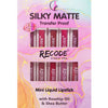 Silky Matte Mini Liquid Lipsticks - (1.25ml X 10) - 12.5 Ml